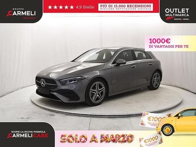 Usata Mercedes A180 AMG line 136 CV (100 kW) 2025 Grigio Berlina