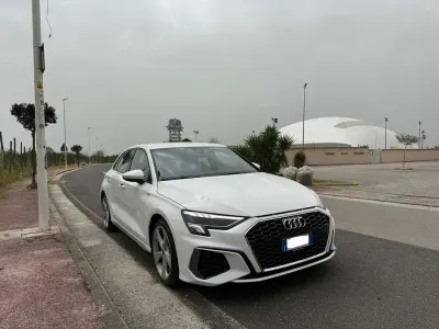 Usata Audi A3 S-Line 150 CV (110 kW) 2023 Bianco Berlina
