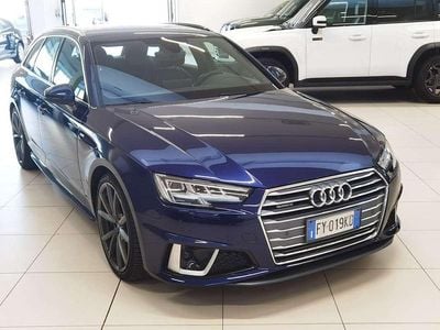 Usata Audi A4 S-Line 245 CV (180 kW) 2019 Blu/azzurro Station wagon