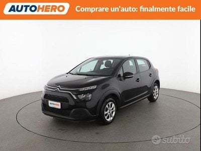 Usata Citroën C3 Feel 83 CV (61 kW) 2020 Nero Utilitaria