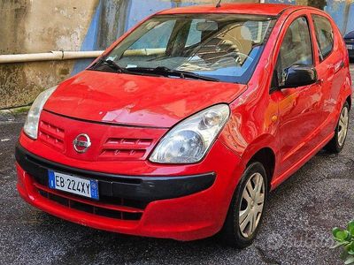 Usata Nissan Pixo 68 CV (50 kW) 2009 Rosso Utilitaria
