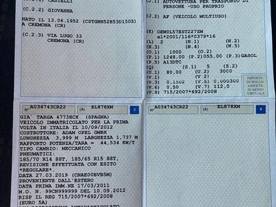 Usata Opel Corsa 2011 Grigio Utilitaria