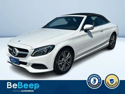 Usata Mercedes C220 2016 Bianco Cabrio