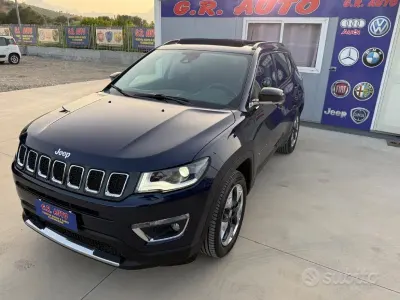 Usata Jeep Compass Limited 120 CV (88 kW) 2018 Bluazzurro SUV
