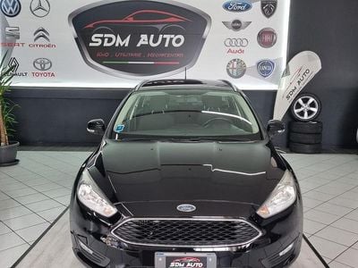 Begagnad Ford Focus Titanium 120 HK (88 kW) 2018 Svart Kombi