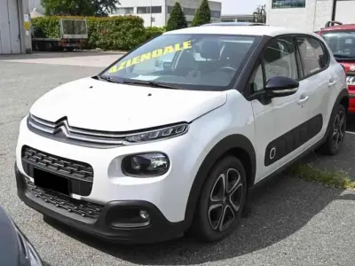 Usata Citroën C3 Shine 75 CV (55 kW) 2017 Bianco Berlina