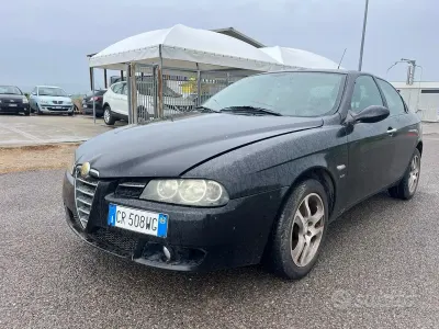 Brugt Alfa Romeo 156 Progression 116 HK (85 kW) 2003 Sort Sedan