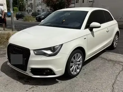 Usata Audi A1 S-Line 90 CV (66 kW) 2011 Bianco Utilitaria