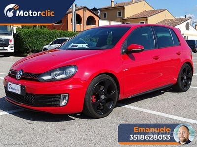 Usata VW Golf VI GTI 211 CV (155 kW) 2011 Rosso Utilitaria