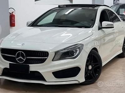 Usata Mercedes CLA220 AMG 177 CV (130 kW) 2015 Bianco Berlina