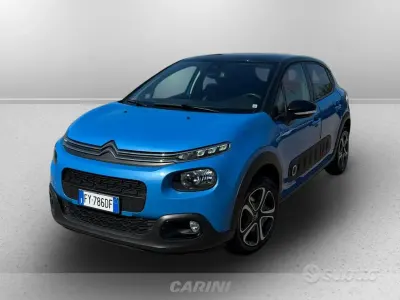 Usata Citroën C3 Shine 102 CV (75 kW) 2019 Blu/azzurro Utilitaria