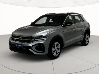 Usata VW T-Roc R-line 110 CV (80 kW) 2023 Pyrit silver metallizzato nero SUV
