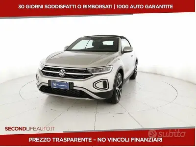 Nuova VW T-Roc Cabriolet Style 150 CV (110 kW) 2026 Bianco Cabrio