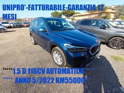 Usata BMW X1 Advantage 116 CV (85 kW) 2022 Bluazzurro SUV