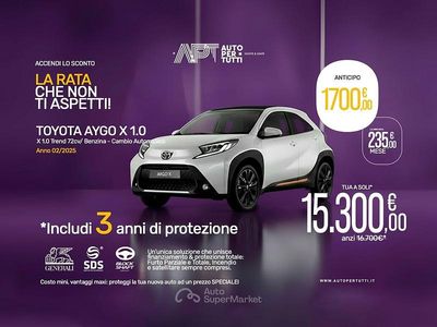 Usata Toyota Aygo X Trend 72 CV (52 kW) 2025 Verde SUV