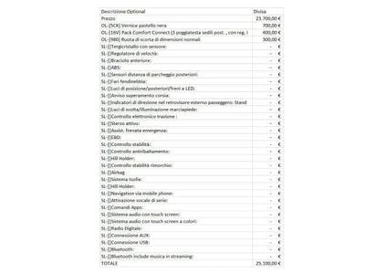 Usata Fiat 500X Connect 95 CV (69 kW) 2021 Nero SUV