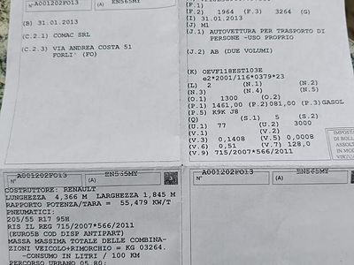 Bianco Usata 2013 Renault Scénic III Monovolume | 7000 € (Buon prezzo)