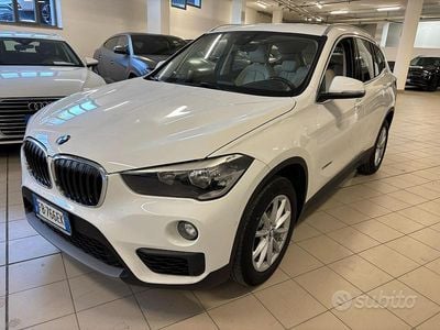 Usata BMW X1 Advantage 150 CV (110 kW) 2016 Bianco SUV