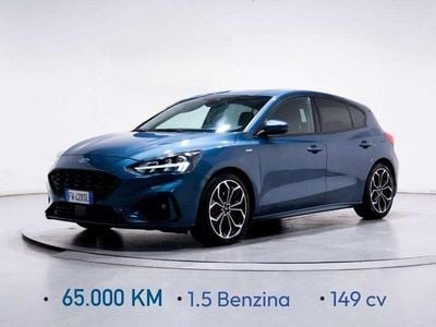 Blu/azzurro Usata 2019 Ford Focus ST-Line Berlina | 19.500 € (Cara)