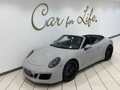 Usata Porsche 911 Carrera 4 GTS 450 CV (330 kW) 2018 Grigio Cabrio