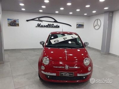 Usata Fiat 500 69 CV (50 kW) 2009 Rosso Cabrio