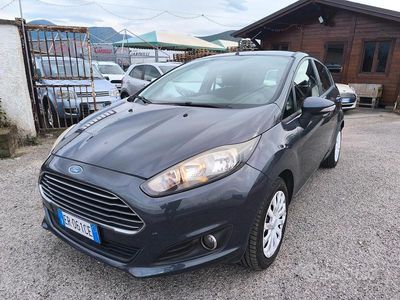 Usata Ford Fiesta Titanium 75 CV (55 kW) 2013 Blu Berlina