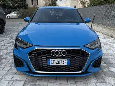 Usata Audi A3 S-Line 116 CV (85 kW) 2020 Blu/azzurro Berlina