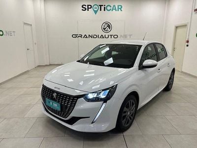 Usata Peugeot 208 Active 75 CV (55 kW) 2021 Bianco Utilitaria