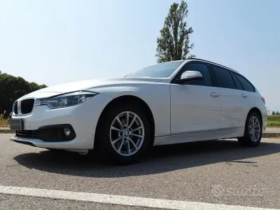 Usata BMW 318 Advantage 150 CV (110 kW) 2018 Grigio Station wagon