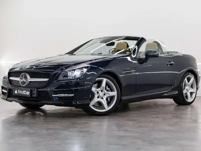 Occasion Mercedes SLK350 AMG 306 ch (225 kW) 2015 Bleue Cabriolet