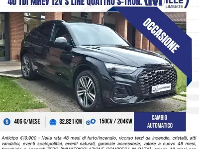 Usata Audi Q5 S-Line 204 CV (150 kW) 2023 Nero SUV