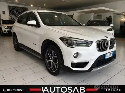 Usata BMW X1 xLine 116 CV (85 kW) 2017 Bianco SUV