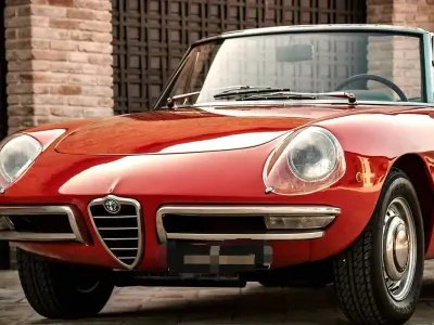 Usata Alfa Romeo Spider 118 CV (86 kW) 1960 Rosso Cabrio