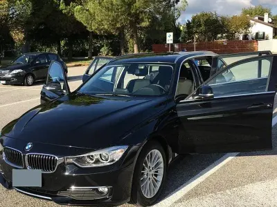 Usata BMW 316 Luxury Line 116 CV (85 kW) 2014 Nero Station wagon