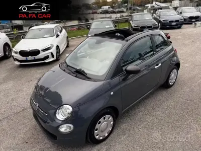 Usata Fiat 500C 70 CV (51 kW) 2022 Grigio Cabrio