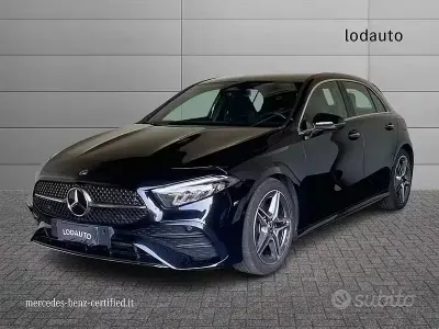 Usata Mercedes A200 AMG Line Premium 150 CV (110 kW) 2024 Nero Berlina