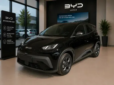 Nuova BYD Dolphin Surf Comfort 2026 Nera Utilitaria