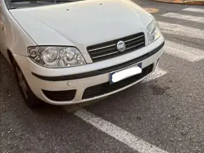 Usata Fiat Punto Dynamic 80 CV (58 kW) 2004 Bianco Utilitaria