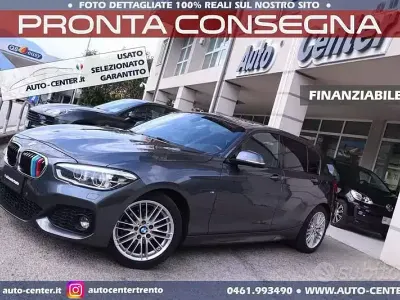 Usata BMW 118 M Sport 136 CV (100 kW) 2018 Grigio Berlina