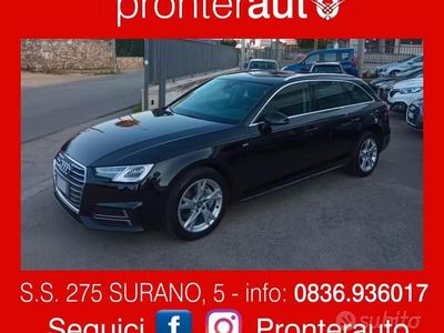 Begagnad Audi A4 S-Line 190 HK (139 kW) 2018 Svart Kombi