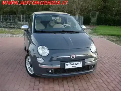 Usata Fiat 500C Lounge 95 CV (69 kW) 2011 Grigio Cabrio