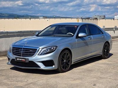 Usata Mercedes S63 AMG AMG 585 CV (430 kW) 2014 Argento Berlina