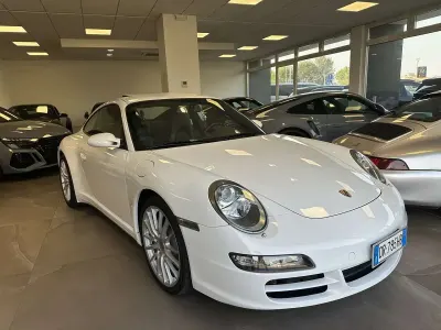 Usata Porsche 997 355 CV (261 kW) 2008 Bianco carrara Coupé