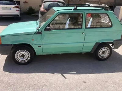 Usata Fiat Panda Young 54 CV (39 kW) 2002 Verde Berlina