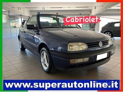Usata VW Golf Cabriolet 75 CV (55 kW) 1994 Blu/azzurro Cabrio