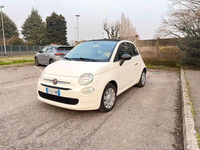 Usata Fiat 500C Pop 69 CV (50 kW) 2019 Bianco Cabrio