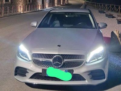 Usata Mercedes C220 194 CV (142 kW) 2019 Argento Berlina