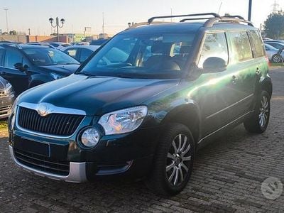 Usata Skoda Yeti Active 105 CV (77 kW) 2010 Verde SUV