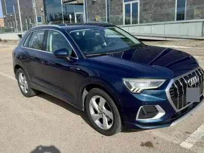 Usata Audi Q3 Advanced 150 CV (110 kW) 2019 Blu SUV