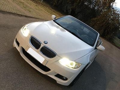 Usata BMW 320 Cabriolet Efficient Dynamics 177 CV (130 kW) 2009 Bianco Cabrio